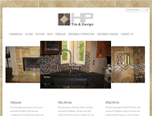 Tablet Screenshot of hptile.net